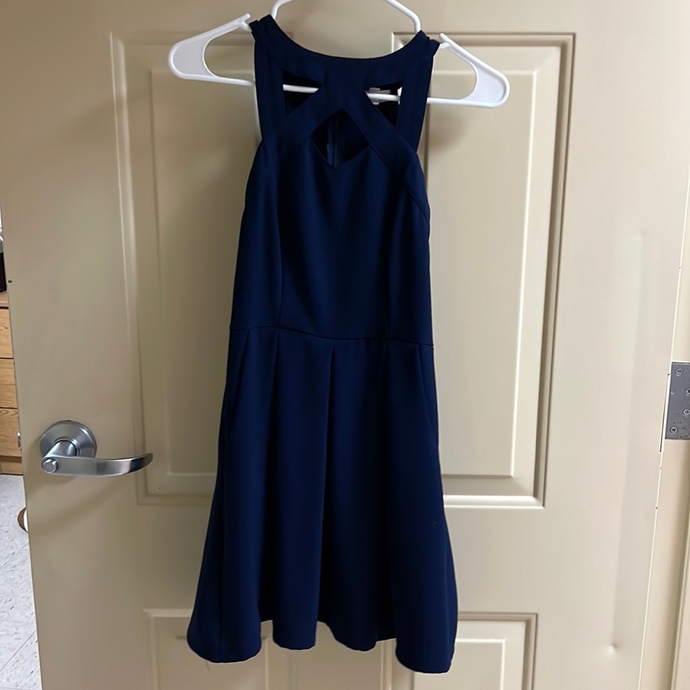 Navy Mini Dress